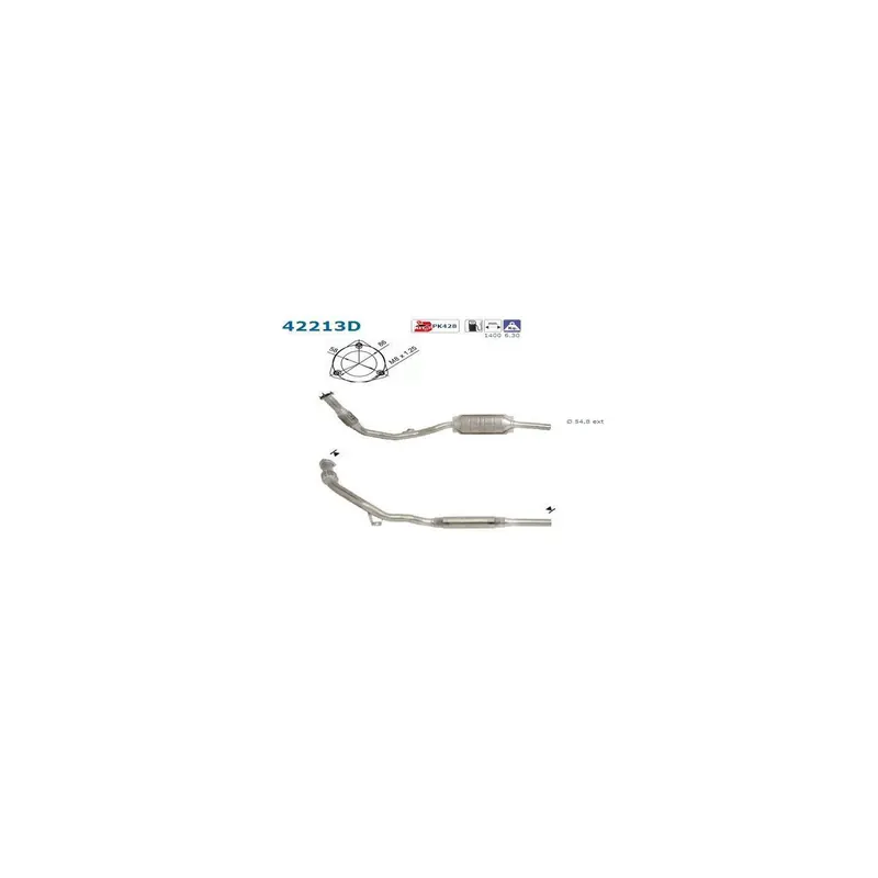 Catalyseur A4 A6 PASSAT IV 2.5 TD AFB 150CV (97-05)