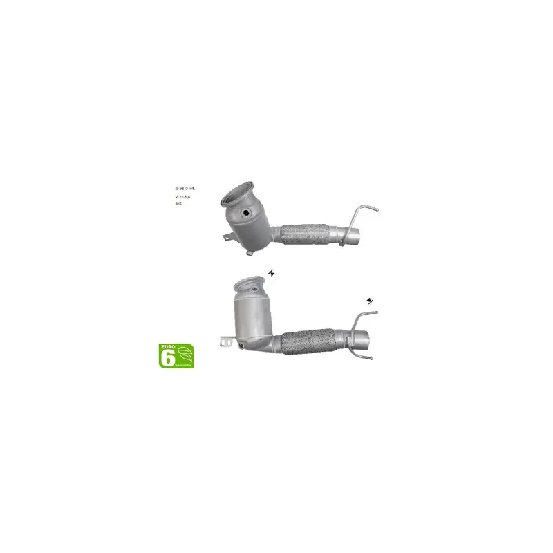 Catalyseur  BMW 220i 225i MINI-COOPER S 2.0i (13-) EURO 6