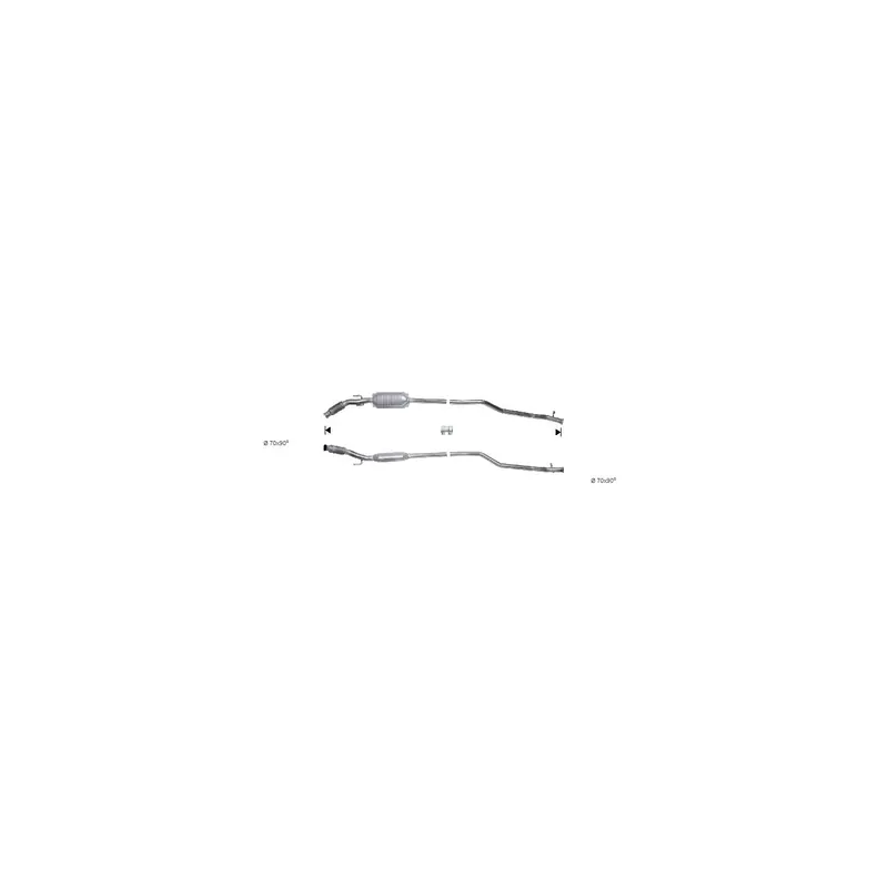 Catalyseur Citroen XSARA PICASSO 2.0HDI (03-06)