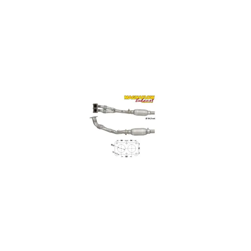Catalyseur GOLF III 2.0i 115CV (94-97)