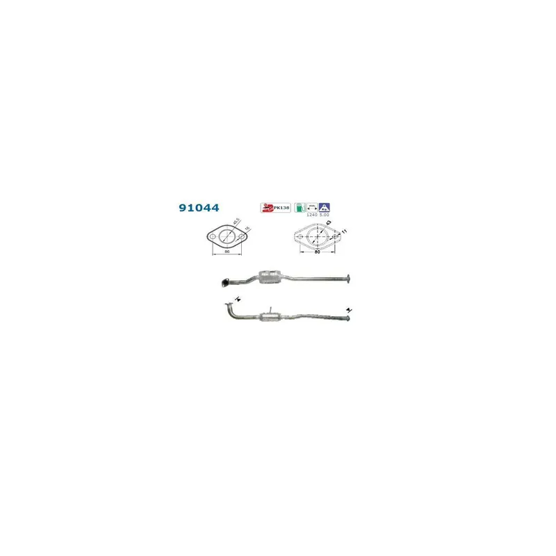 Catalyseur Suzuki SWIFT 1.3 68CV (95-)