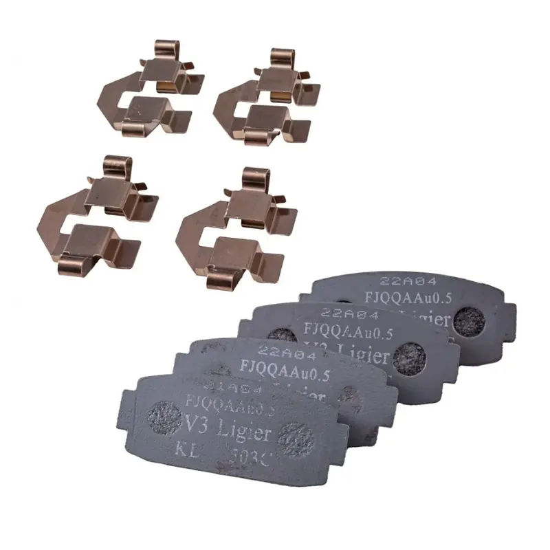 Jeu De 4 Plaquettes ARRIERE V1 Origine - Ligier Microcar