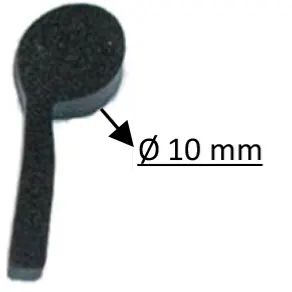 Joint mousse Ø 10mm