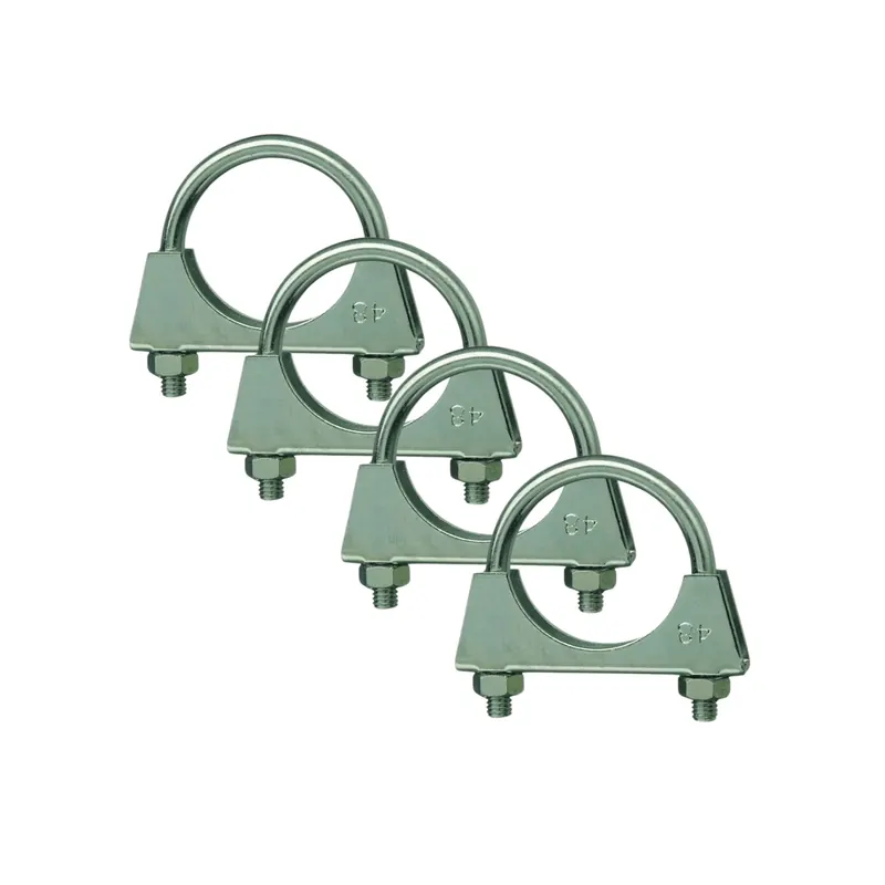 Lot x10 Colliers Echappement en U Diametre 48mm
