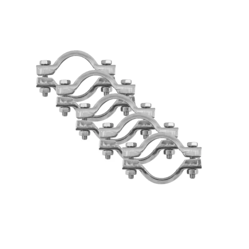 Lot x50 Colliers Echappement en Cone double bride Diametre 58mm