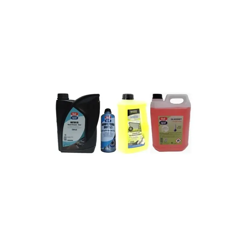 Pack liquide entretien